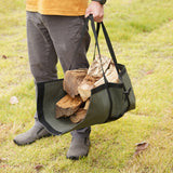 Side-opening tote bag