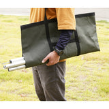 Side-opening tote bag