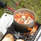 BM-094 Deep Titanium Cooker Set of 4 (with case)