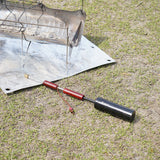 BM-381 Bonfire Blowpipe Dark Brown with Pump