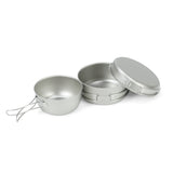 BM-006 Titanium cooker 3-piece set (with case)