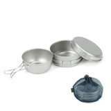 BM-006 Titanium cooker 3-piece set (with case)
