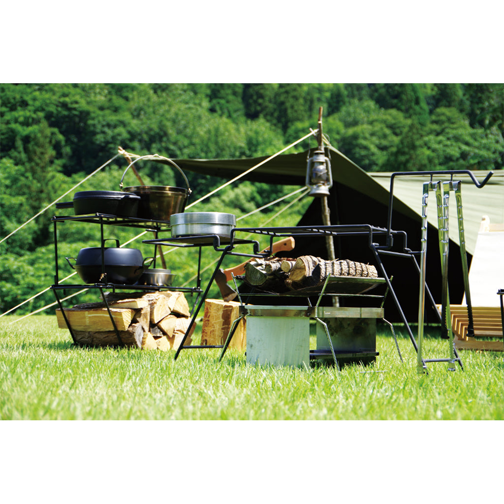 BM-286 アイアン焚火スタンドテーブル – ベルモント オンライン