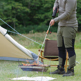 BM-381 Bonfire Blowpipe Dark Brown with Pump