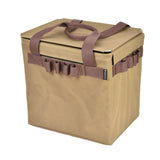 BM-386 One-touch Tool Bucket Camel Brown