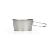 BM-426 Titanium Sierra Cup Deep Type 350 Fold Handle (with Memory)