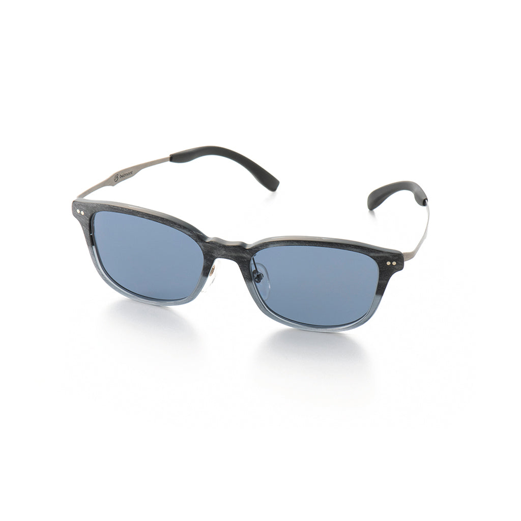 ベルモント 偏光グラス Soleil(ソレーユ)ブルーグレー(木目)マゼランブルー  ブルーグレー(木目  マゼランブルー BM-512 Soleil(ソレーユ)ブルーグレー(木目)マゼランブルー