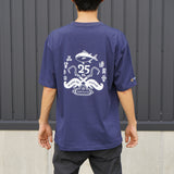 ［限定］25周年記念Tシャツ Fishingバージョン NAVY
