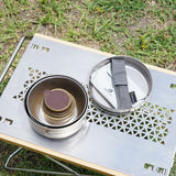 BM-005 Titanium cooker 3-piece set
