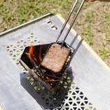 BM-548 Titanium Tetra Stove Grill Set