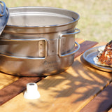 BM-584 チタントレールクッカー650 アルミ溶射