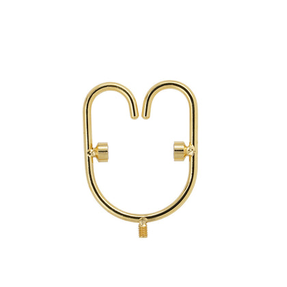 Stainless steel heart hook for MG lure return (gold plated)