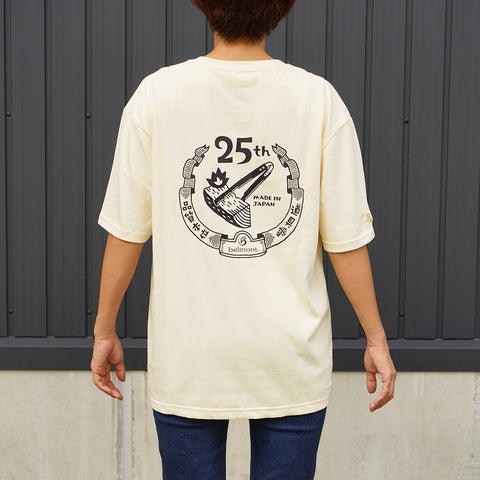 ［限定］25周年記念Tシャツ Outdoorバージョン IVORY