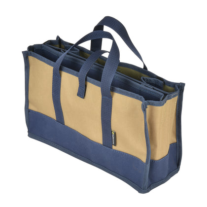 BM-384 Field Tote Bag Beige/Blue