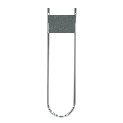 Handle for extra thick iron plates